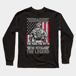 DAD-VETERAN Long Sleeve T-Shirt